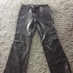 100% genuine Leather Pants